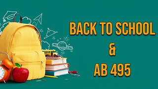 Pastor Scott Show - Does AB 495 threaten your kids? Also Back to School