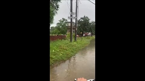 after rain