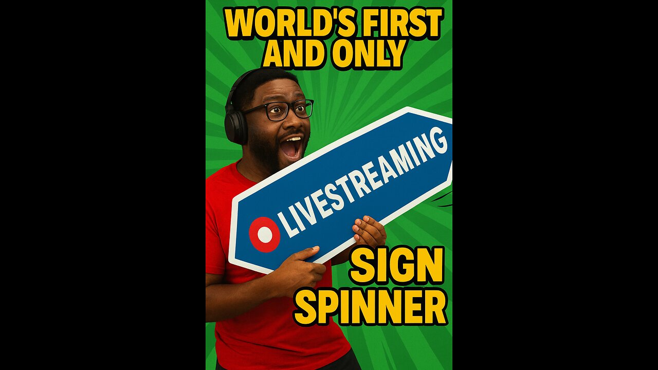 RUMBLE's First Pro Sign Spinner (9th stream)