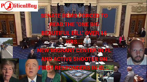 16 HR long reading of the OBBB in the Senate, I am ok with it... Shooter in ID!