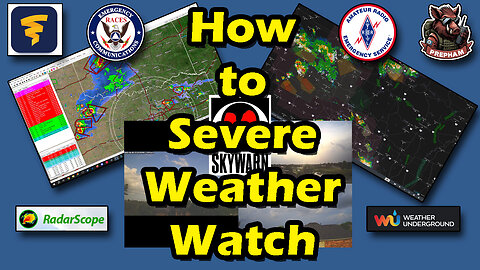 Let's talk SEVERE WEATHER! Sunday Night Ragchew Ep. 80