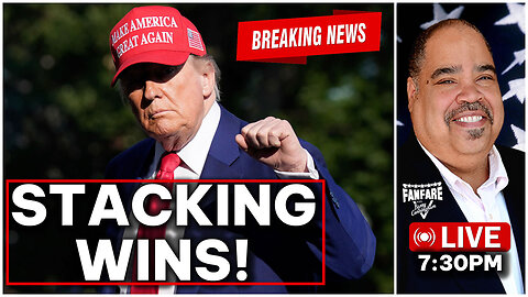 PRESIDENT TRUMP IS HAVING A WINNING DAY! DEMOCRATS IN FREEFALL!
