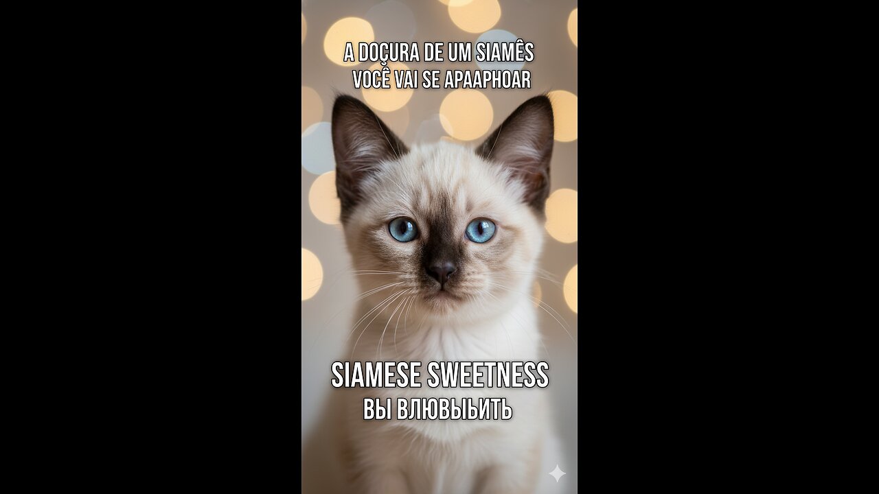 The Sweetness of a Siamese: You'll Fall in Love 😻💙