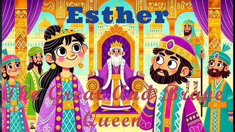 Queen Esther: A Brave Girl Who Saved Her People! 👑✨