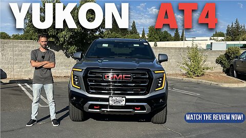 2025 GMC YUKON AT4 - Diesel. Would you take it off road?