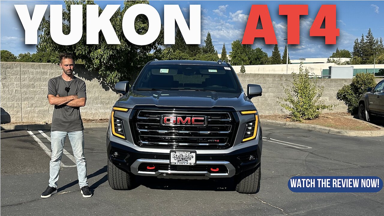 2025 GMC YUKON AT4 - Diesel. Would you take it off road?
