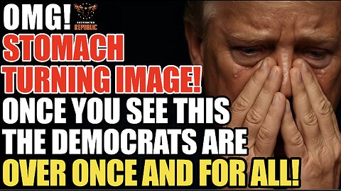 OMG! Stomach Turning Image! Once You See THIS, the Democrats Are Over Once and For All!