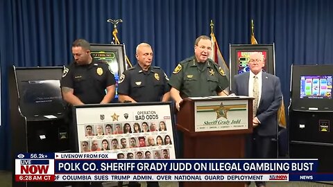 Operation Bad Odds: Grady Judd makes 28 arrest in gambling bust