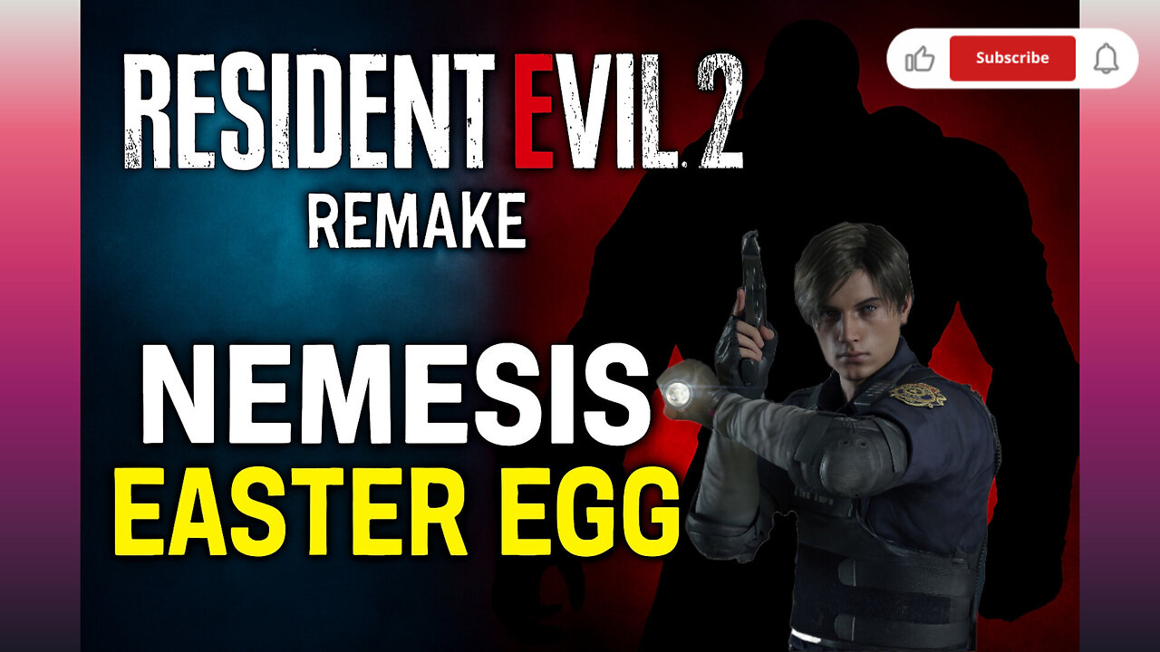 Resident Evil 2 Remake | Nemesis Easter Egg!