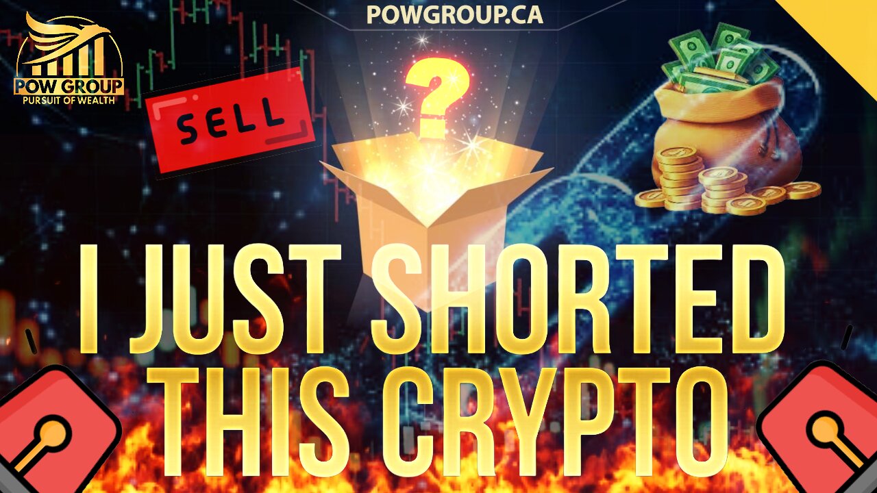 I Just Shorted This Crypto...