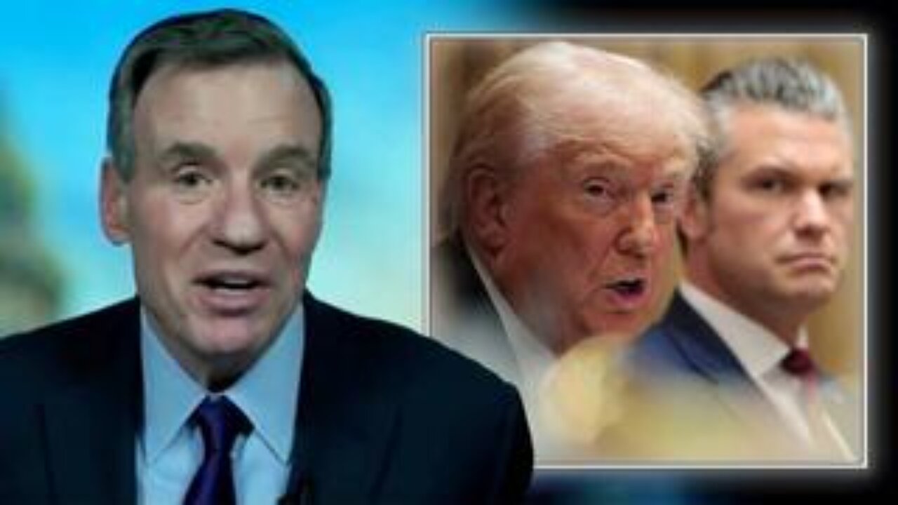 Senator Mark Warner Just Called For US Military To Overthrow President Trump!!!