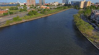 Blasian Babies DaDa Flies Skydio 2+ Drone The Hague Cove Off Elizabeth River Downtown Norfolk, VA