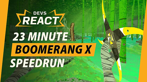Boomerang X Developers React to 23 Minute Speedrun