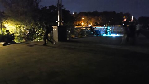 9. 09.09.2025 г. Украина, Киев, пешеходно - велосипедный мост Кличко