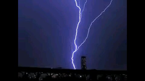 The Storm In Toronto August 24th 2011