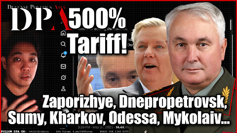 MASSIVE ESCALATIONS COMING!!! Russia intend to take Odessa & others? 500% tariff on India & China?