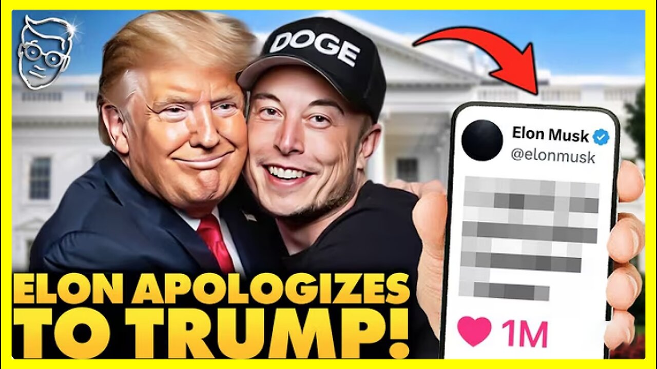 PEACE: Elon Musk CALLS Trump and Publicly APOLOGIZES For Meltdown | Trump's Response Says Everything