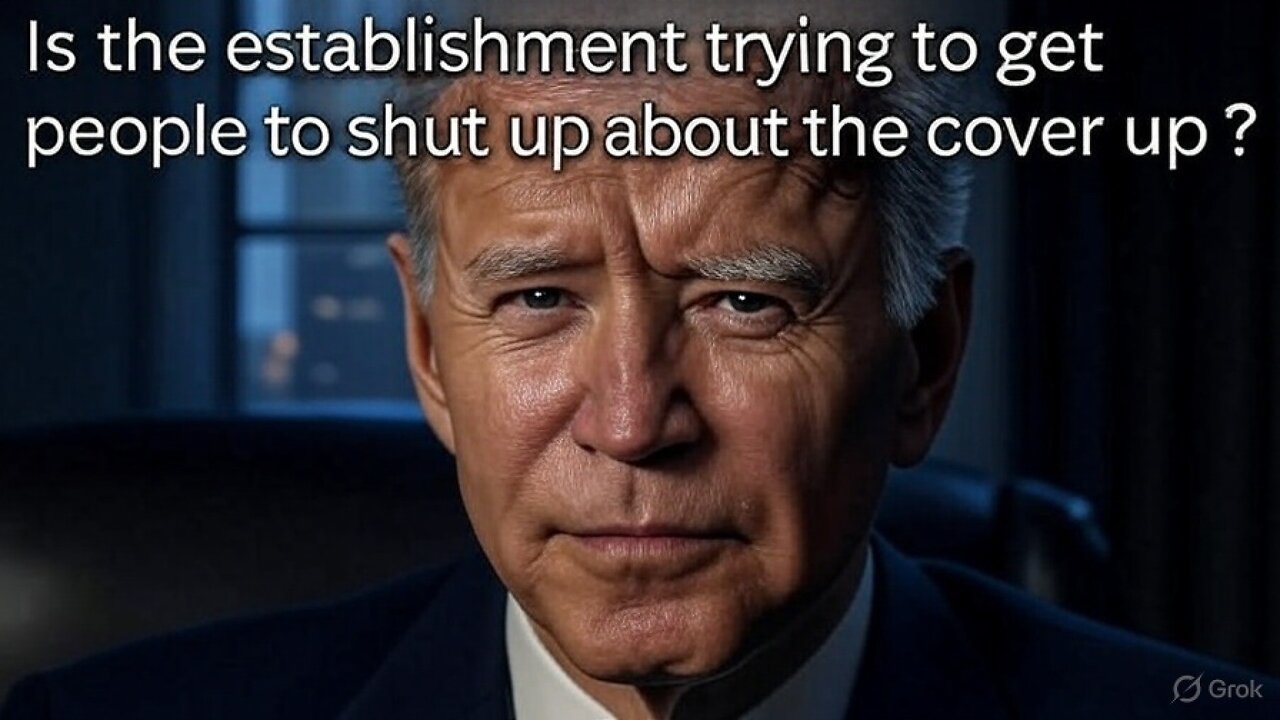 Is the establishment trying to get people to shut up about the cover up?