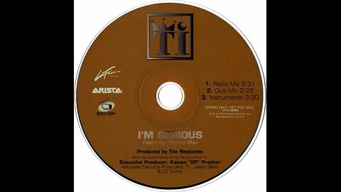 T.I. I'm Serious (Radio Mix)