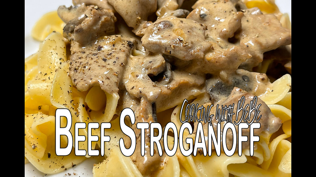 "Classic Beef Stroganoff Recipe | Easy, Creamy & Delicious Dinner Idea!"