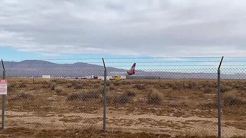 LIVE Virgin Orbit Launcher One on Runway