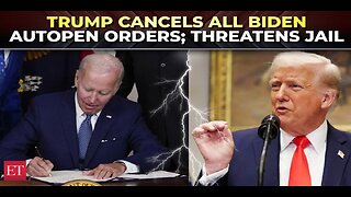 Trump Terminates All Biden Autopen Actions