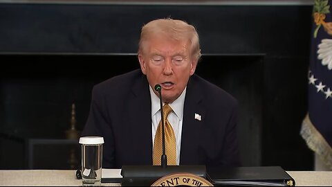 🚨 Trump dodges West Bank question, tells reporter 'Don't worry'