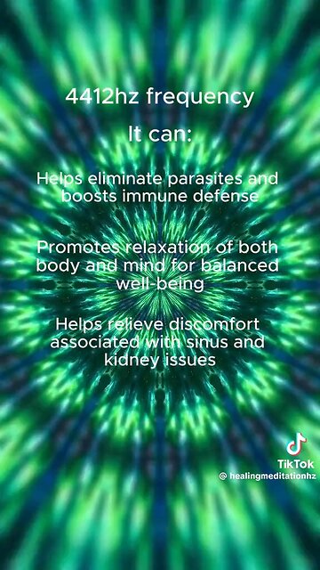 4412hz sound healing frequency