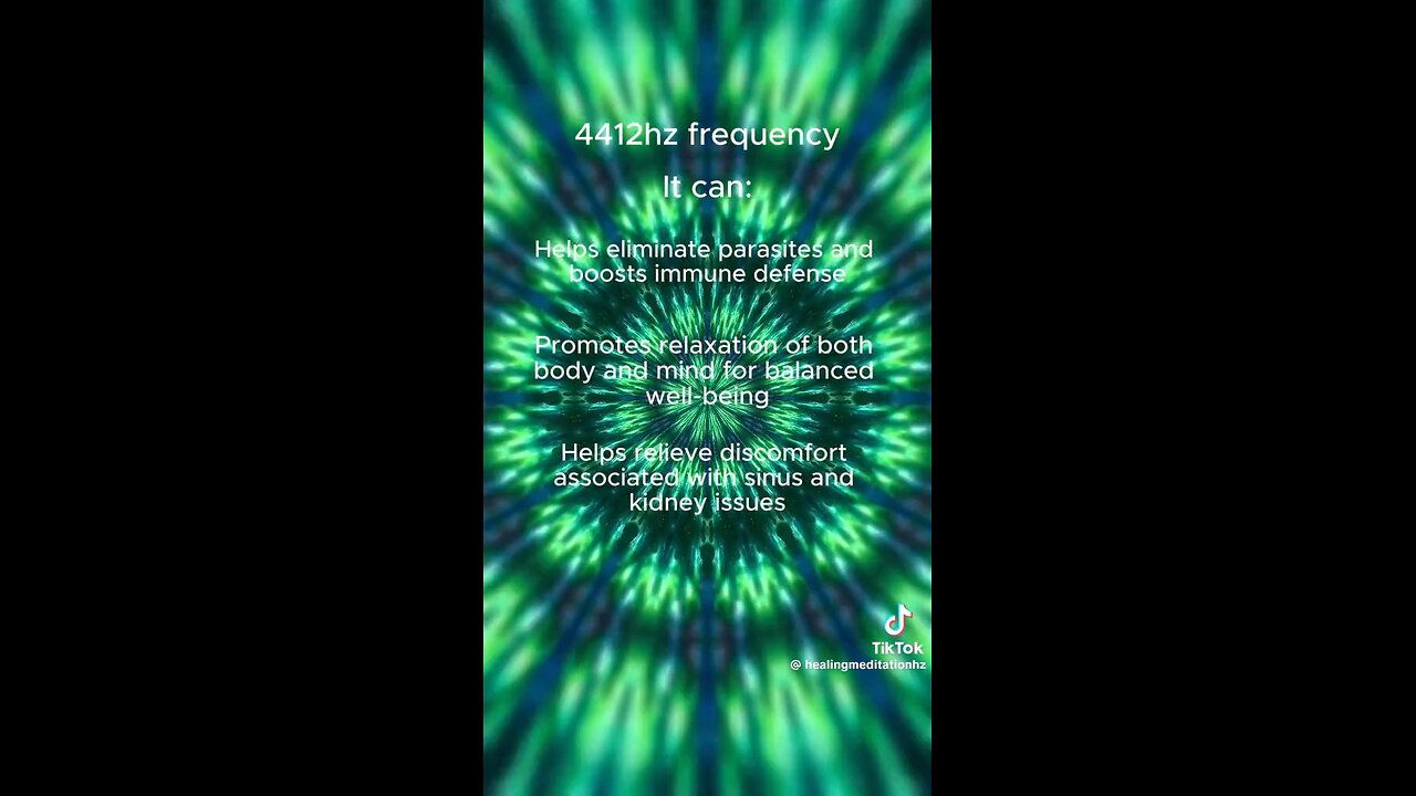 4412hz sound healing frequency