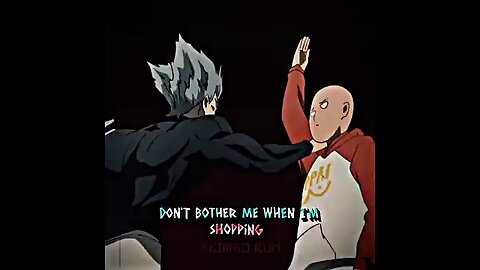 Saitama and garou