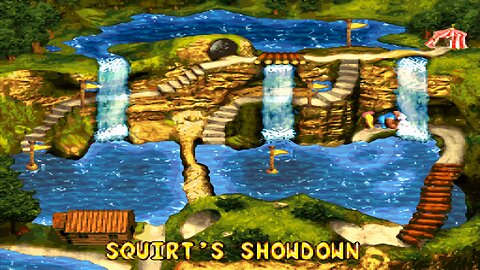 D.K.C. 3™ : DIXIE KONG'S Double Trouble! / ACT #3. COTTON-TOP COVE / A3#B. SQUIRT'S SHOWDOWN