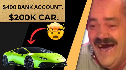 That’s Not Your Car, Bro—You’re Just Renting a Lifestyle!😂