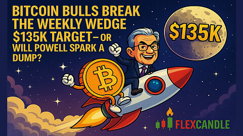 Bitcoin Bulls Break the Wedge! 🚀 $135K Target or Powell’s Trap Ahead? EP. 154