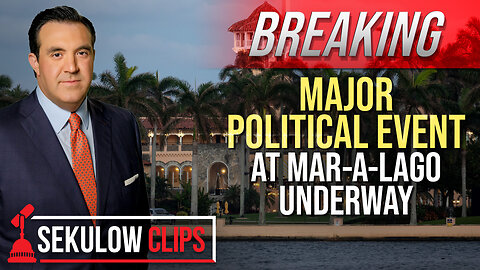 BREAKING: Major Political Event at Mar-a-lago Underway