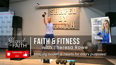 Christian Full Body Workout for Women 40+ | Strength and Cardio | Shaped by Faith Fitness
