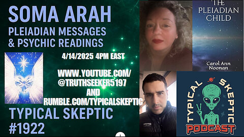 The Pleiadian Child Returns: Soma Arah Live Readings & Disclosure – TSP #1922