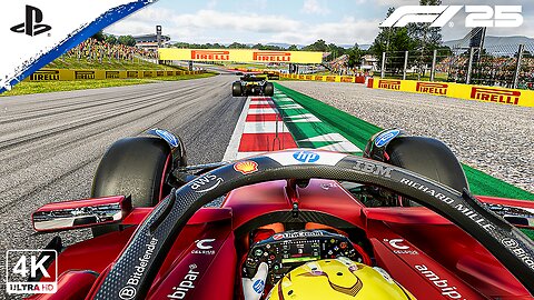 First Race in F1 25! Lewis Hamilton Takes on The Barcelona Grand Prix