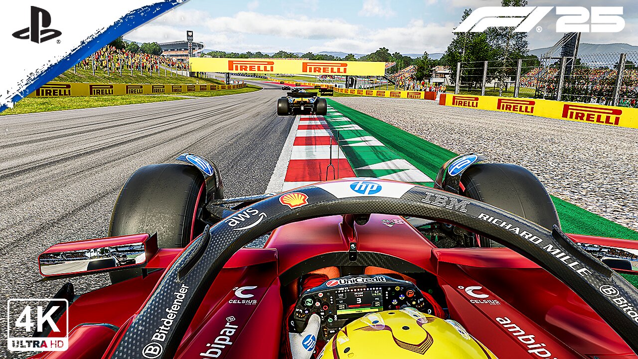 First Race in F1 25! Lewis Hamilton Takes on The Barcelona Grand Prix