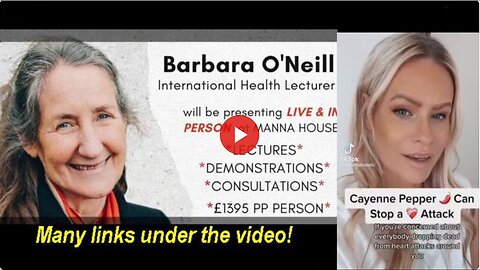 "Barbara O'Neill: Comparing 'Sudden Death' Heart Attack from Vaxxed vs. Cayenne Pepper"