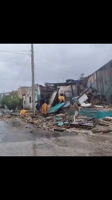 ⚡️🌪Así se ven los estragos tras el paso del huracán Melissa en Cuba