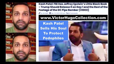 Trump FBI Kash Patel Sell His Soul To Protect Israel MOSSAD Jeffrey Epstein List Pedophile Predators