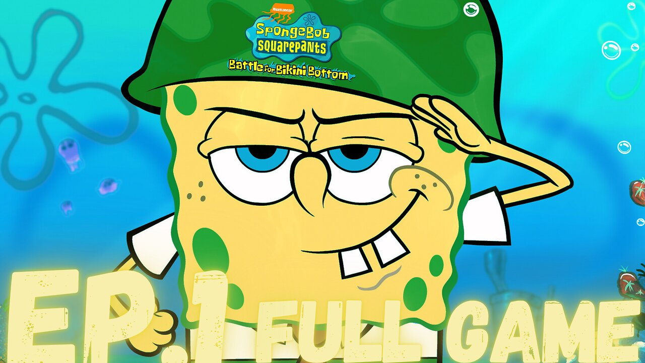 SPONGEBOB SQUAREPANTS: BATTLE FOR BIKINI BOTTOM Gameplay Walkthrough EP.1 FULL GAME