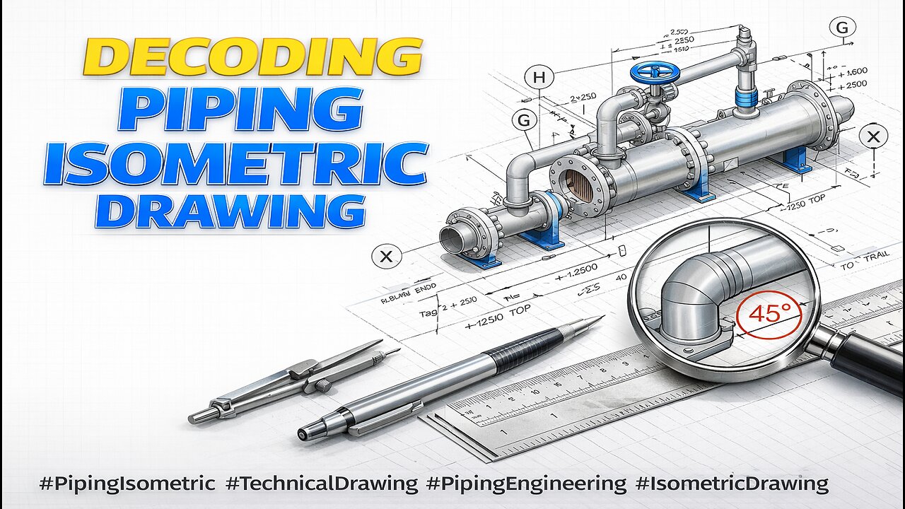 Decoding Piping Isometric Drawing