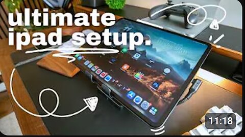 🔥Ultimate iPad Pro Desk Setup 2025!🔥 | Productivity, Power & Aesthetic!