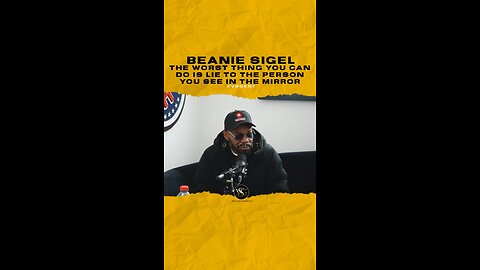 @beaniesigelsp The worst thing you can do is lie to the person you see in the mirror