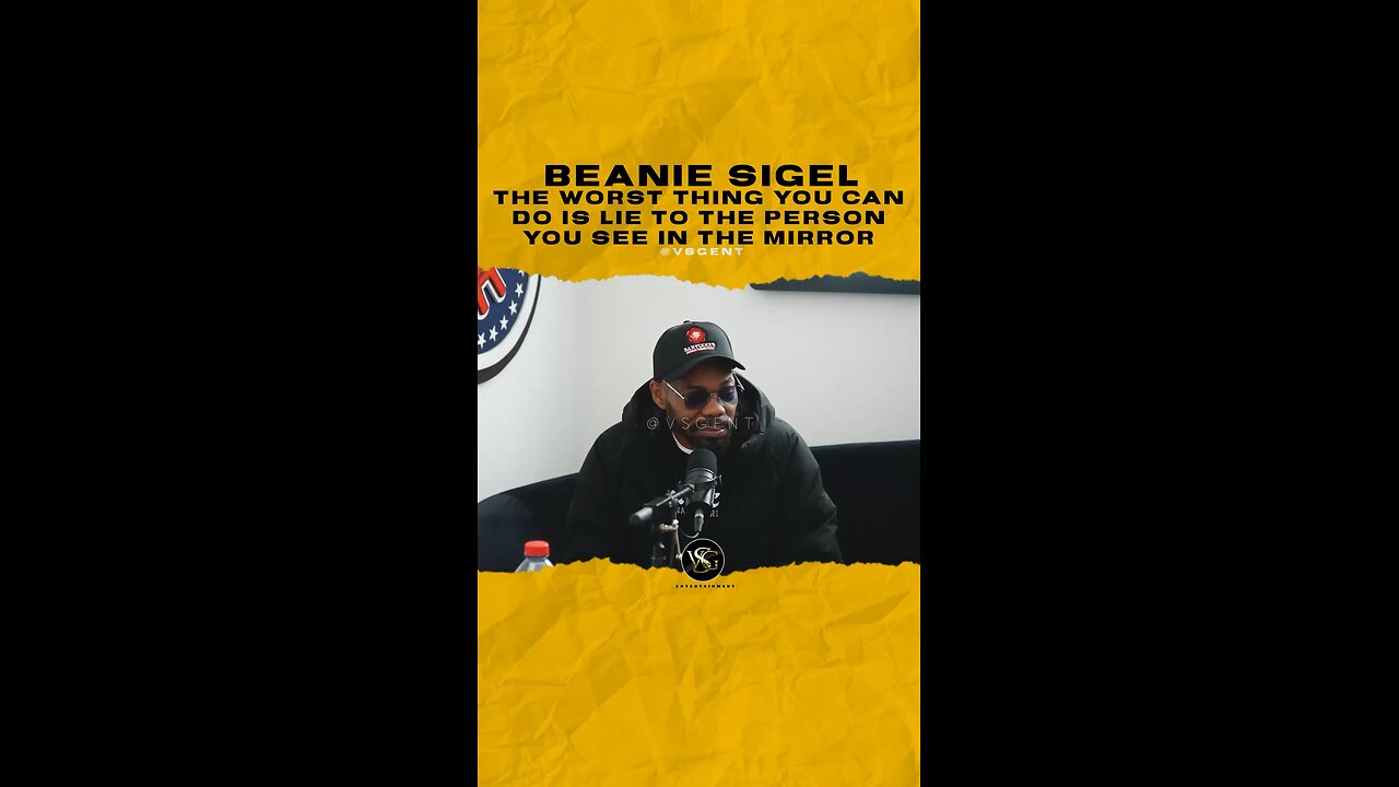@beaniesigelsp The worst thing you can do is lie to the person you see in the mirror