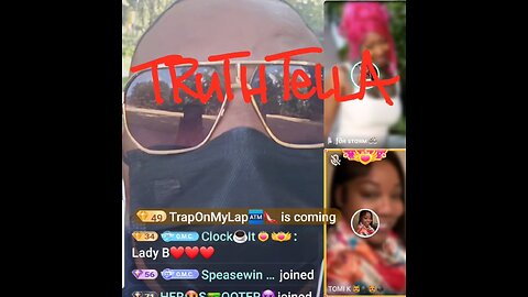 BANGOUT ON MESSY CALLER QUEEN TOMIKAY & IAMSTORM READ LADYBEE FOR STRAIGHT FILTH