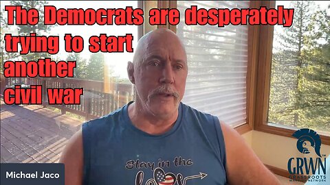 The Democrats are desperately trying to start another civil war in the big cities where they rule.