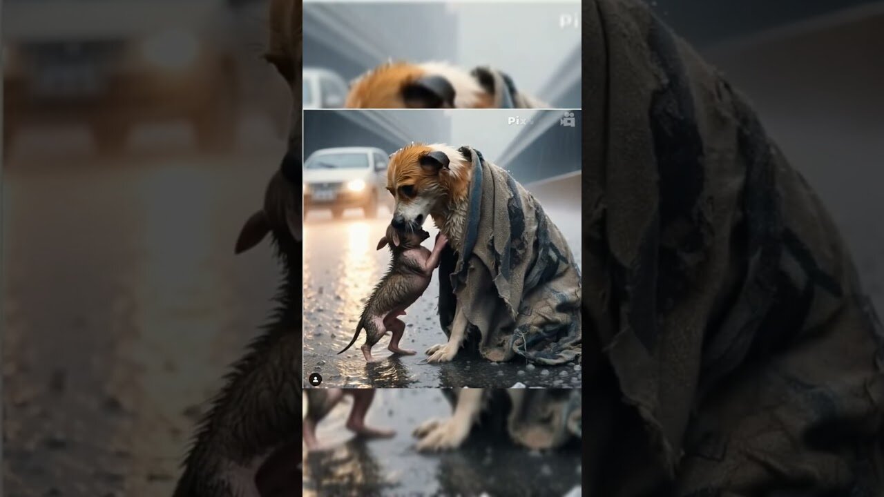 Poor puppy.