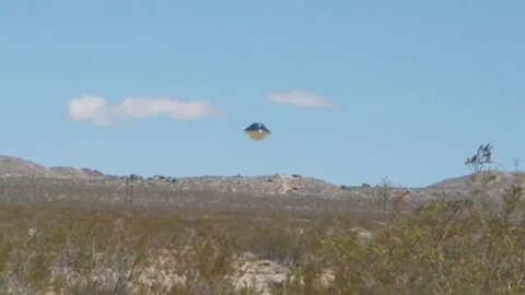 UFO Photographed over China Lake, CA
